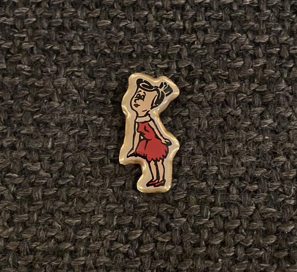 PIN - THE FLINSTONES, Ophalen of Verzenden, Gebruikt, Figuurtje, Speldje of Pin