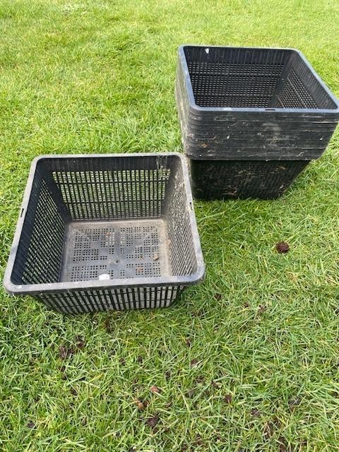 12 Vijvermandjes 23 x 23 cm 13 cm hoog, Tuin en Terras, Ophalen, Nieuw