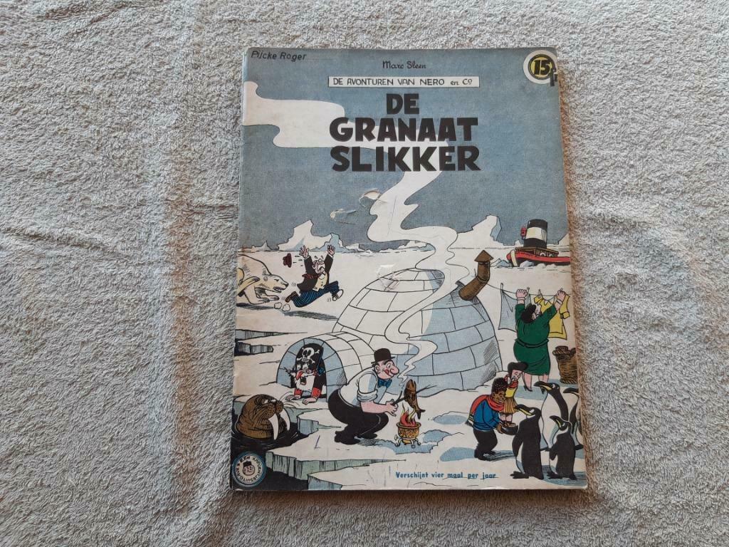 Nero.22.De granaatslikker., Boeken, Eén stripboek, Ophalen of Verzenden, Gelezen