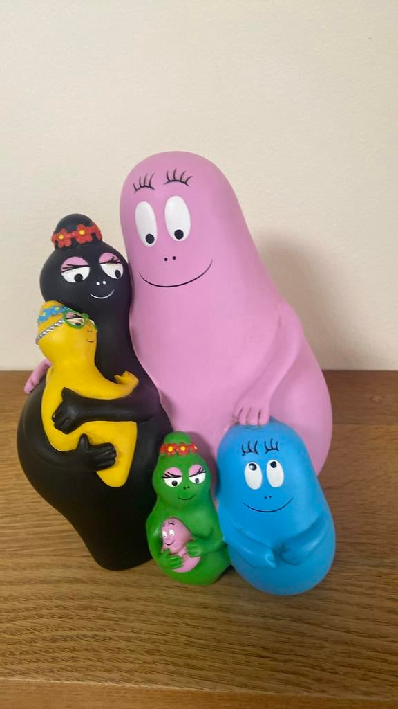 Magnifique ancienne tirelire barbapapa excellent état, Collections, Comme neuf