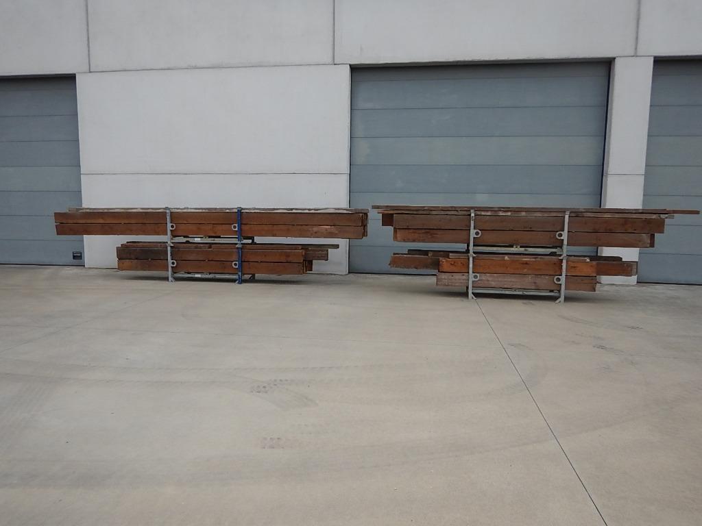 houten balken, Doe-het-zelf en Bouw, Hout en Planken, Gebruikt, Balk, 50 mm of meer, Ophalen