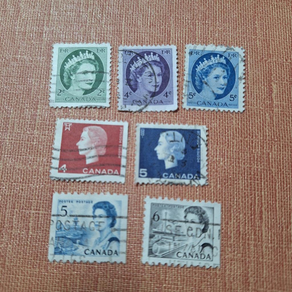 Timbres du Canada, Enlèvement ou Envoi