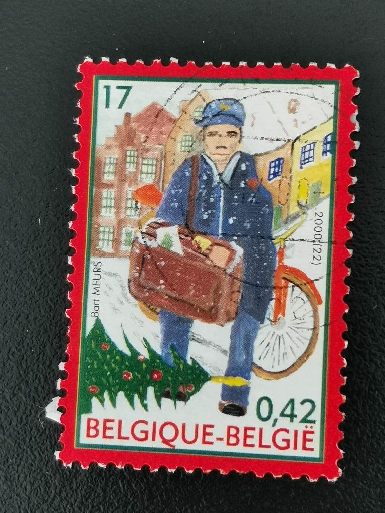 Belgie 2000 - Kerstmis, Ophalen of Verzenden, Gestempeld
