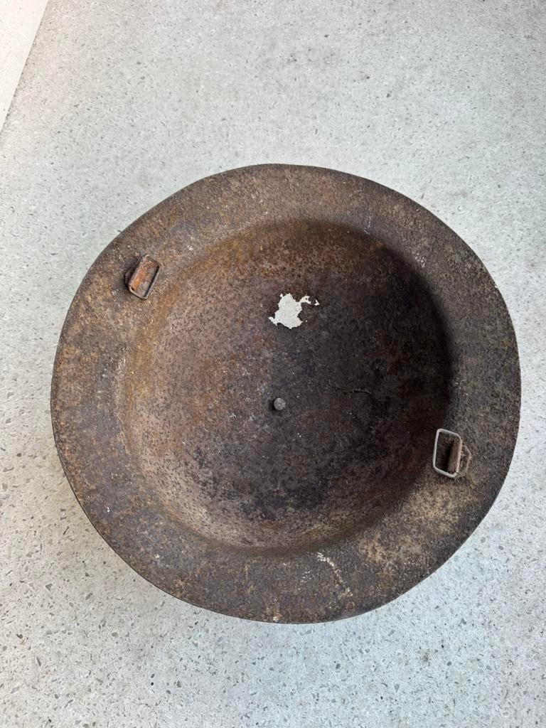 Wo1 Engelse “ Brodie “ helm eerste model, Verzamelen, Ophalen of Verzenden