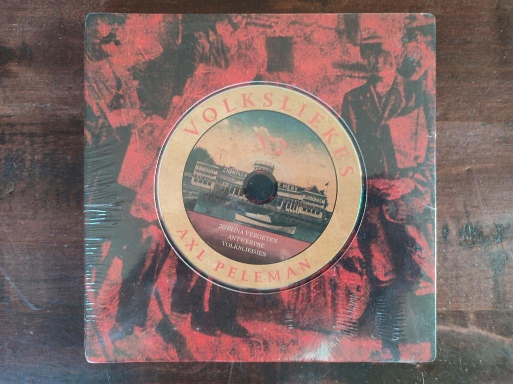 CD + BOEK : AXL PELEMAN - VOLKSLIEKES  N°2   bijna vergeten, Cd's en Dvd's, Ophalen of Verzenden, Nieuw in verpakking