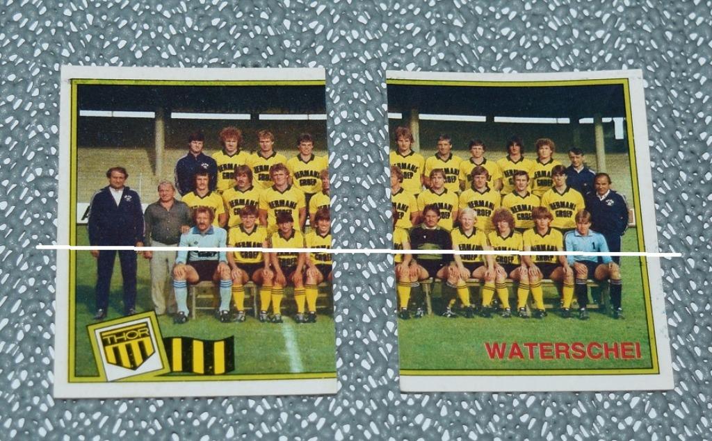 Panini/Football 84/Thor Waterschei/Photo de l'équipe, Collections, Articles de Sport & Football, Envoi, Neuf, Affiche, Image ou Autocollant