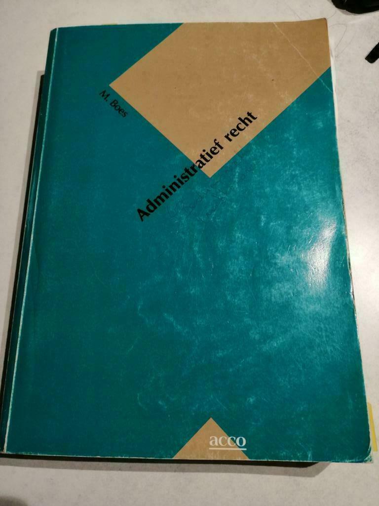 cursus administratief recht, Boeken, Ophalen of Verzenden, Gelezen