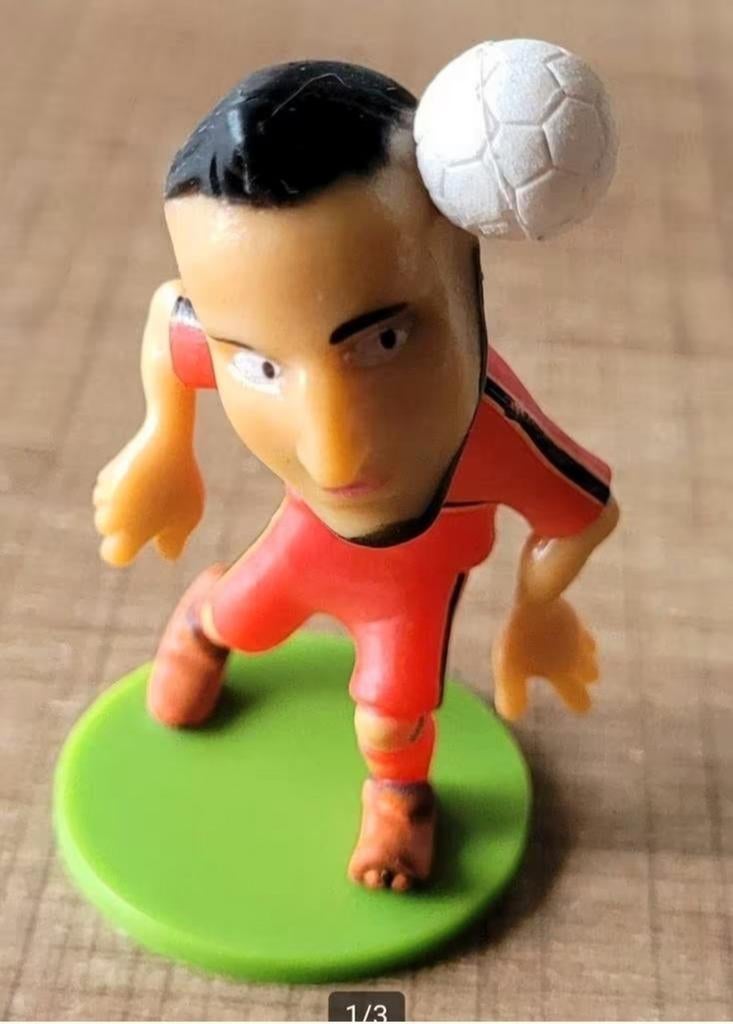Voetbalpoppetje: Nacer Chadli, Ophalen of Verzenden, Gebruikt, Beeldje of Poppetje