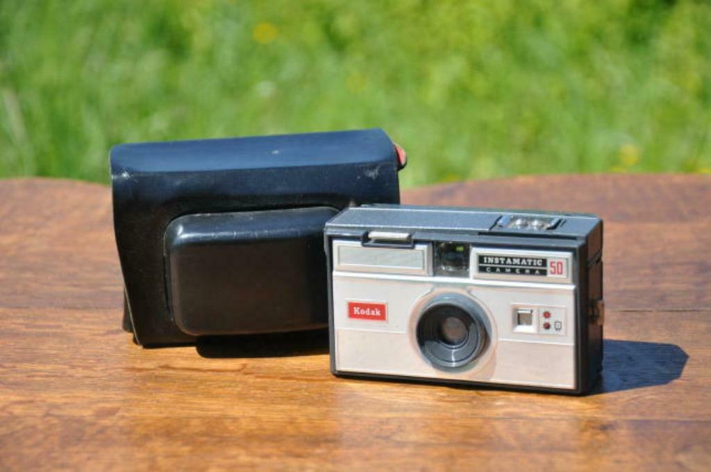 appareil photo kodak instamatic camera 50 housse, Enlèvement ou Envoi, Utilisé, Kodak