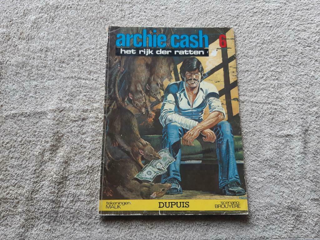 Archie Cash.6.Het rijk der ratten., Livres, Une BD, Enlèvement ou Envoi, Utilisé