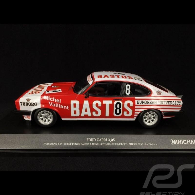 Ford Capri 3,0S Serge Power Bastos Racing #8 24H Spa 1980, Ophalen of Verzenden, Nieuw, Auto, MiniChamps