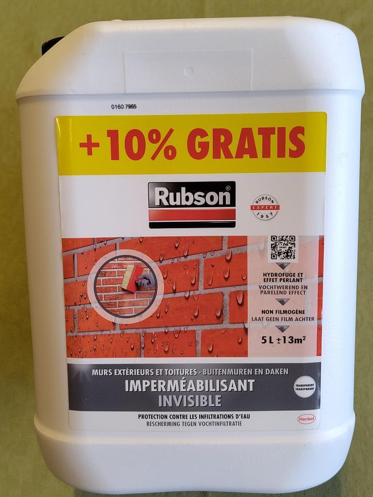 Rubson bescherming tegen vochtinfiltratie - 5L, Doe-het-zelf en Bouw, Ophalen of Verzenden