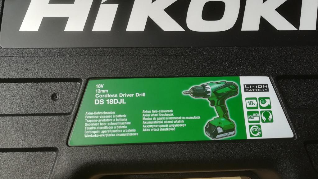 hikoki accuschroefmachine DS18DILWCZ, Doe-het-zelf en Bouw, Ophalen, Nieuw