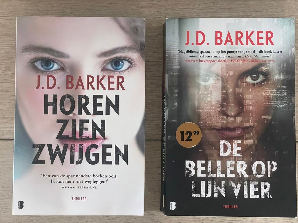 Boeken van J.D. Barker, Boeken, Ophalen, Zo goed als nieuw