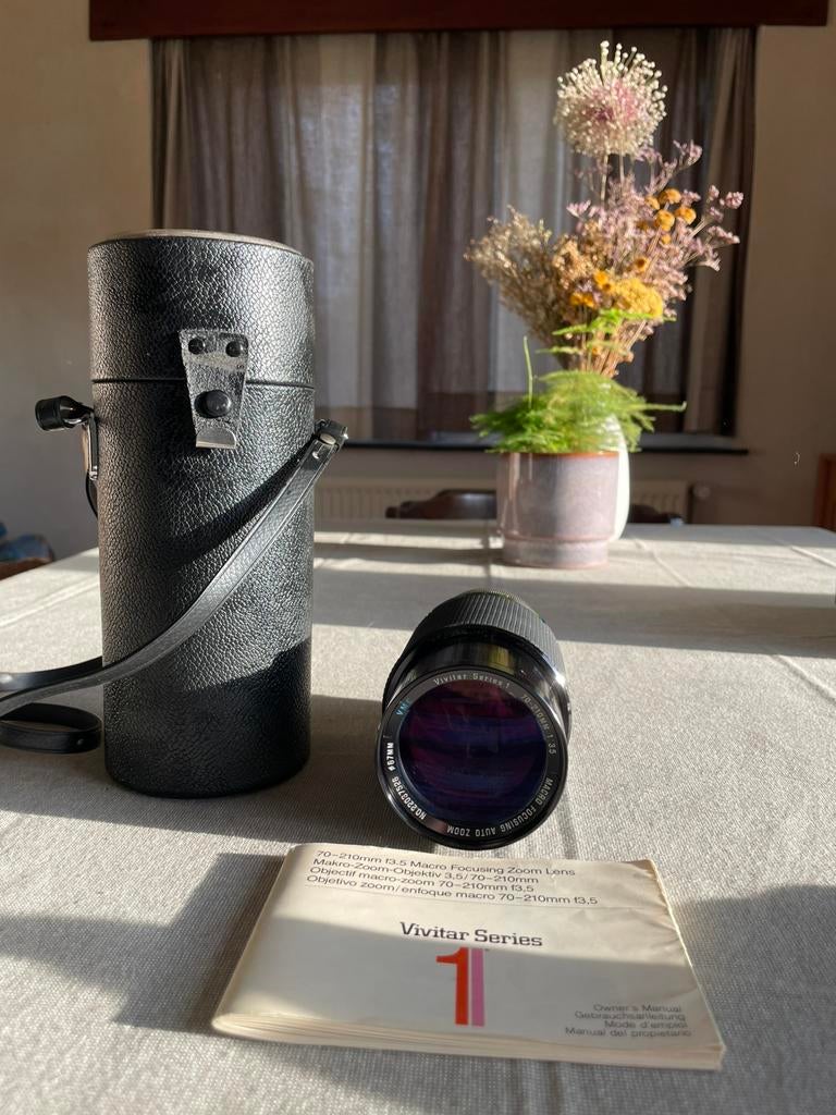 Vivitar Series 1 70–210mm f/3.5 Macro Focusing Zoom Lens, Audio, Tv en Foto, Ophalen of Verzenden, Gebruikt, Zoom