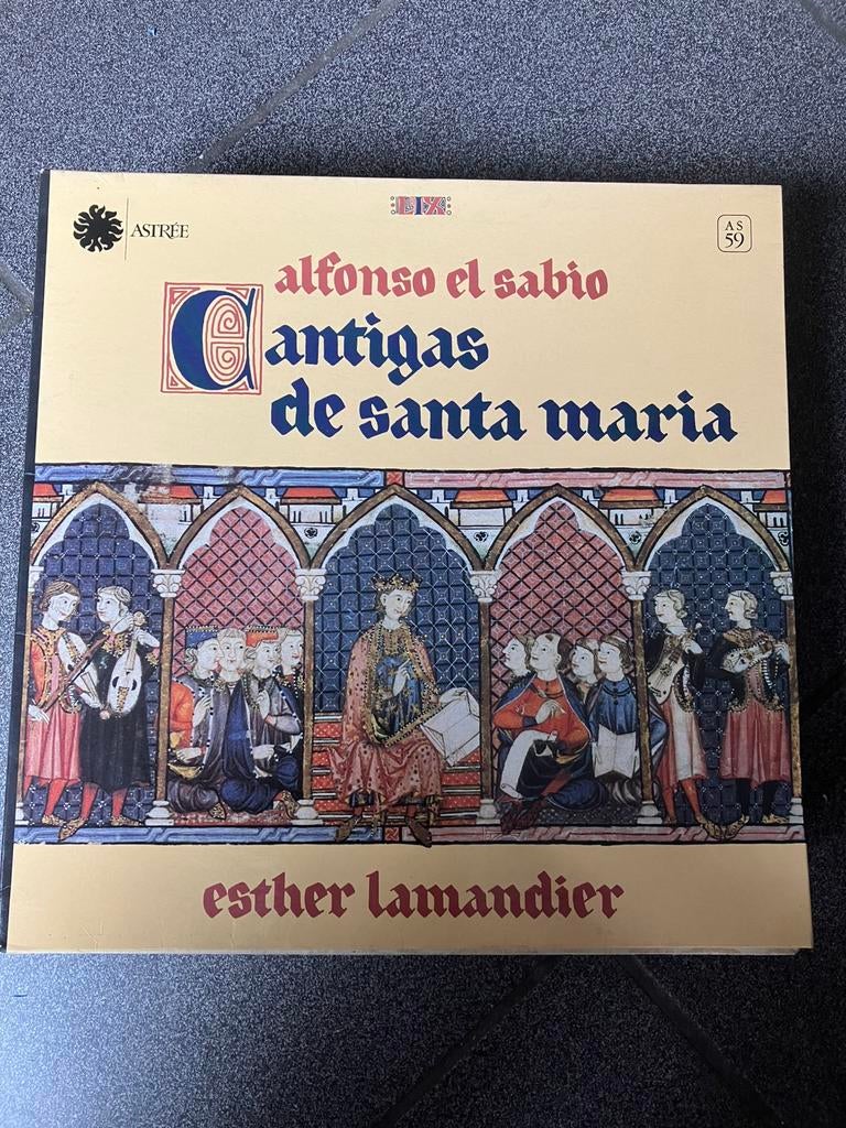Esther Lamandier.Chants Médiévaux, Enlèvement, Moyen Âge et Renaissance, Comme neuf, Chant