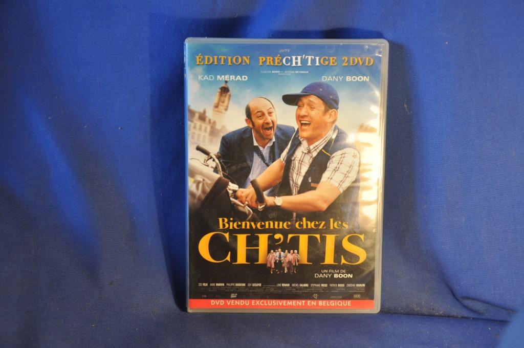 dvd bienvenue chez les ch'tis (2x010), Tous les âges, Enlèvement ou Envoi, Utilisé, Comédie romantique