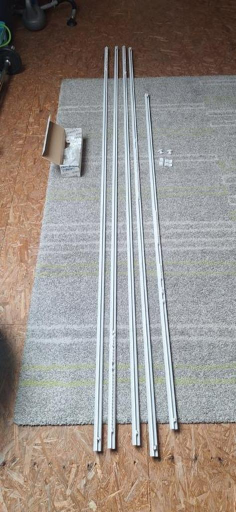 ophangrails gordijnen Forest, Ophalen, Wit, Zo goed als nieuw, 200 cm of meer