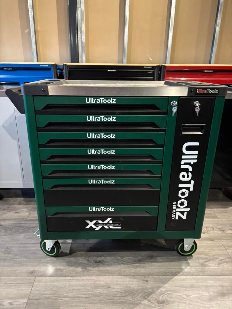 Chariot à outils professionnel Ultratoolz XXL rempli NEUF, Enlèvement, Neuf