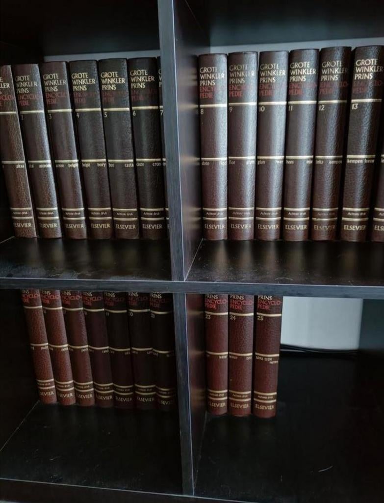 Grote Winkler Prins encyclopedie, Enlèvement, Comme neuf
