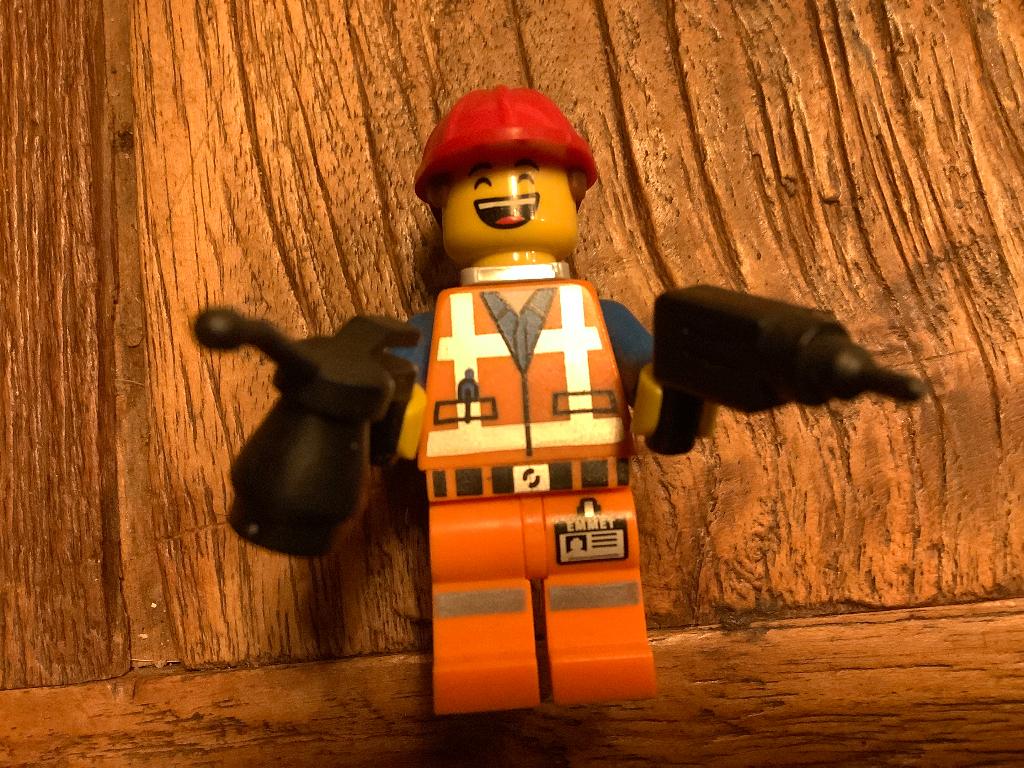 Lego figuur emmet / E1, Ophalen of Verzenden, Zo goed als nieuw, Losse stenen, Lego