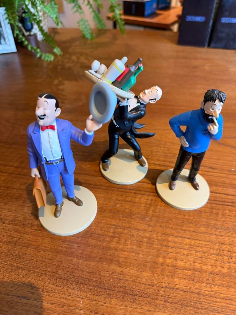 Figurines Hergé : Séraphin Lampion, Nestor, Haddock, Collections, Enlèvement ou Envoi, Comme neuf