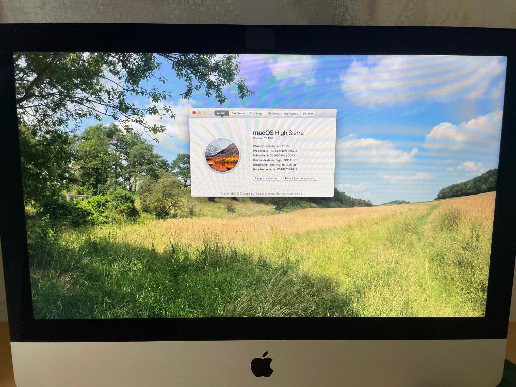 imac 21,5 Late 2013 - 2,7ghz i5 4 coeurs - HDD 1To DDR3 8go, Informatique & Logiciels, Apple Desktops, IMac, Comme neuf, Enlèvement