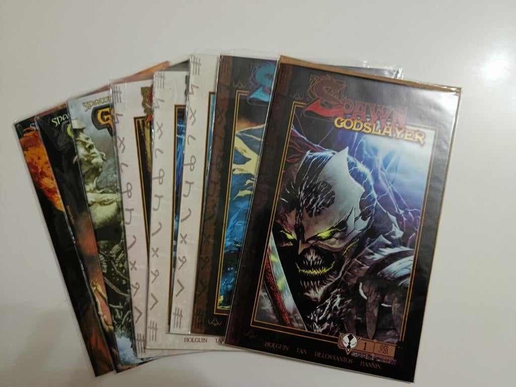 Spawn - the Godslayer. Complete reeks (8 comics + 1 oneshot), Ophalen of Verzenden