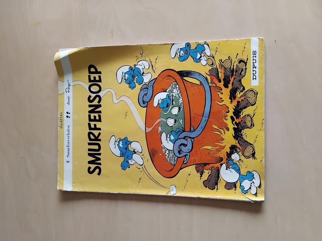 Strip smurfensoep, Ophalen of Verzenden