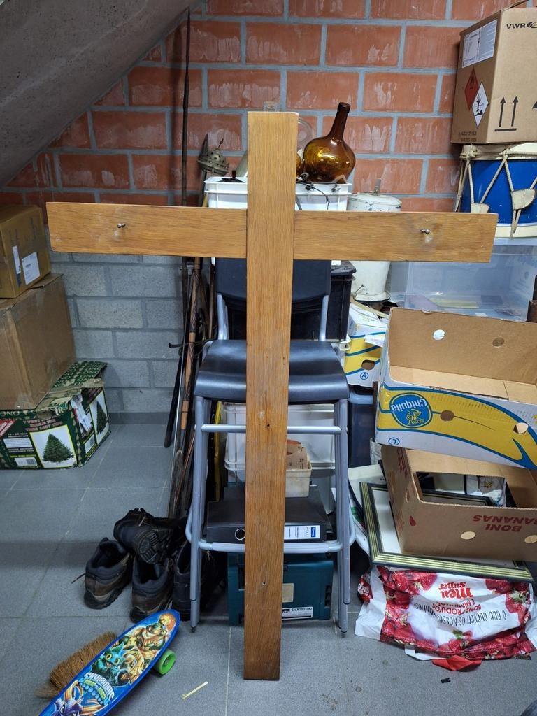 Groot houten kruis., Doe-het-zelf en Bouw, Ophalen