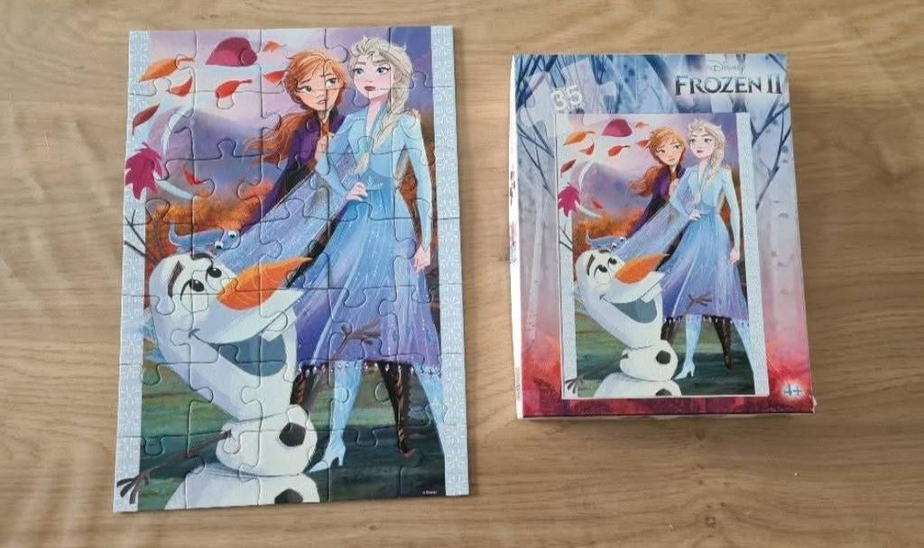 Puzzels frozen, Ophalen, Gebruikt
