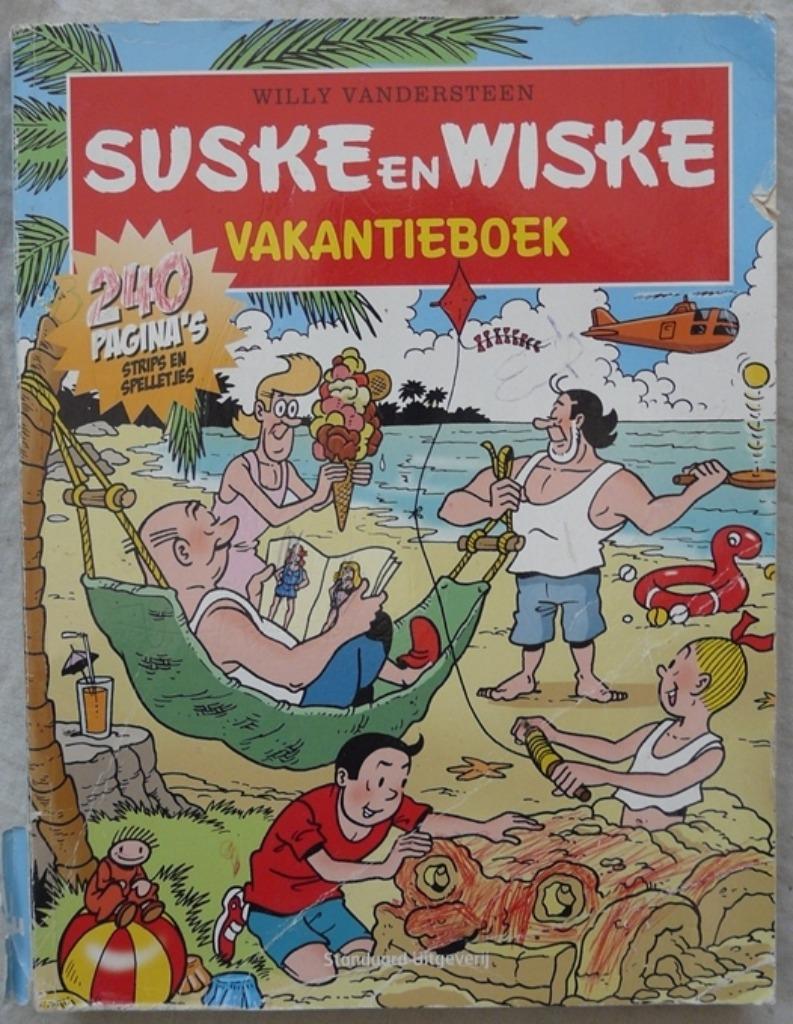 Vakantie Boek, Suske & Wiske, Standaard Uitgeverij, 2014.(1), Enlèvement ou Envoi, Willy Vandersteen, Une BD, Utilisé