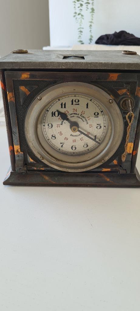 prikklok horlogerie controle electricite bruxelles, Ophalen of Verzenden