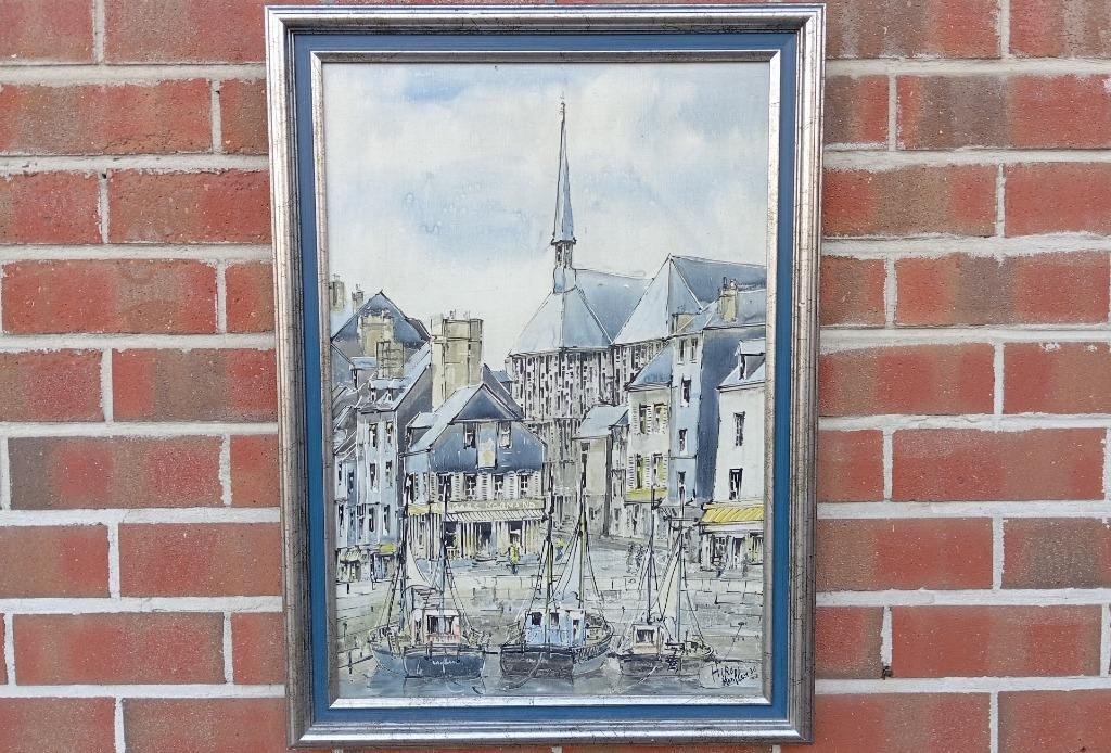 schilderij HIRO HONFLEUR, Ophalen of Verzenden