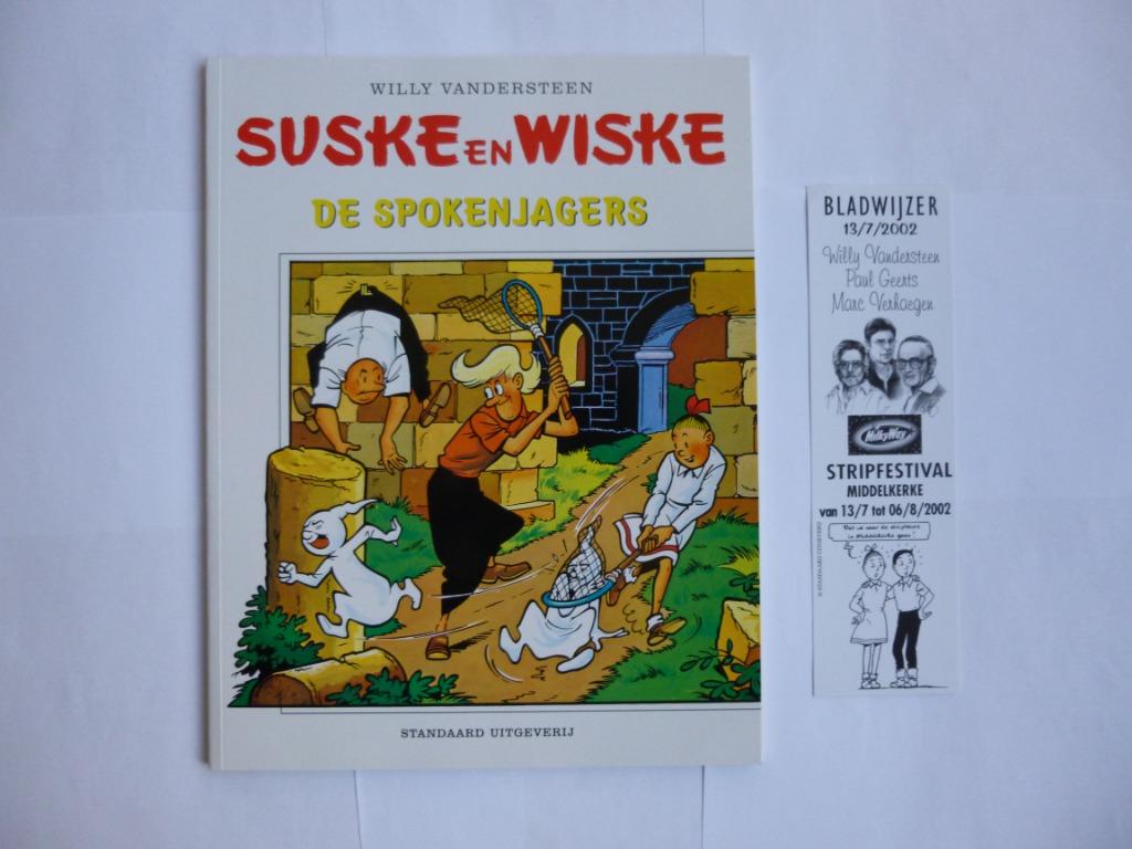 S&W RECLAME UITGAVE''DE SPOKENJAGERS"MIDDELKERKE UIT 2002, Boeken, Willy Vandersteen, Eén stripboek, Nieuw, Ophalen of Verzenden