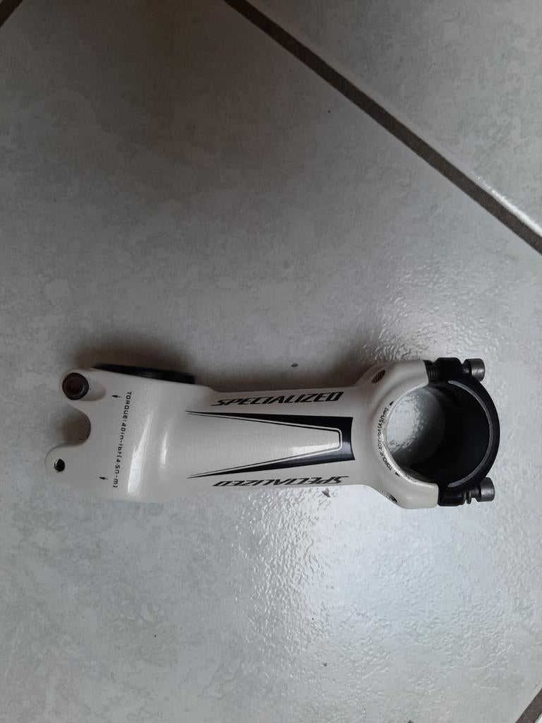 Specialized stuurpen wit, Fietsen en Brommers, Fietsonderdelen, Ophalen, Zo goed als nieuw