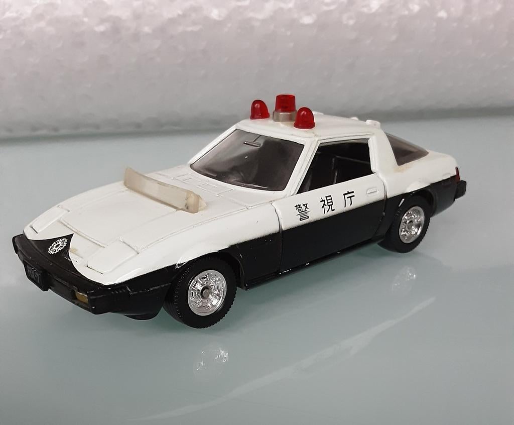 Tomica Dandy Mazda Savanna 1/43 Police Japan., Ophalen of Verzenden, Gebruikt