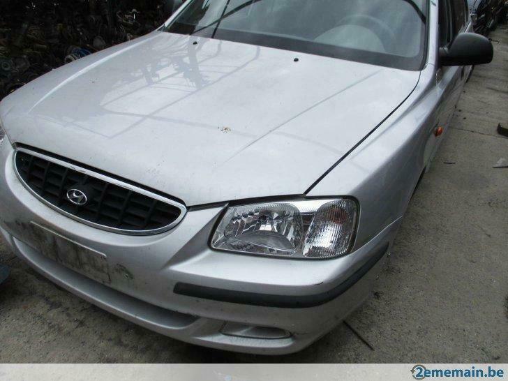 phare  gauche   hyundai accent de  2000-2002, Utilisé, Hyundai