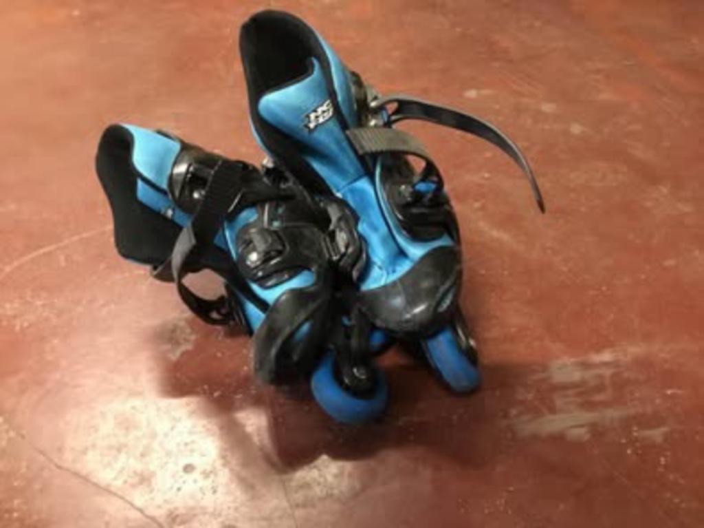 Rolschaatsen maat 33-37, Enlèvement ou Envoi, Réglable, Utilisé, Enfants