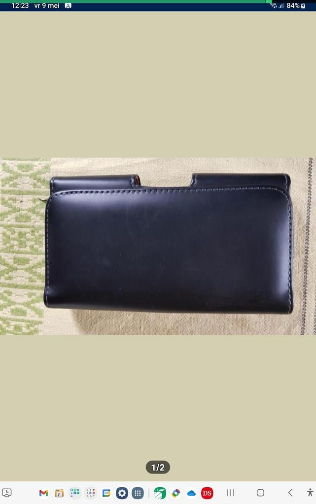 Étui de téléphone en cuir noir NOUVEAU, Enlèvement, Neuf