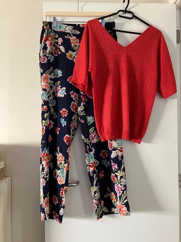 Set broek en truitje Signe Nature, Ophalen of Verzenden, Zo goed als nieuw, Maat 36 (S), Lang