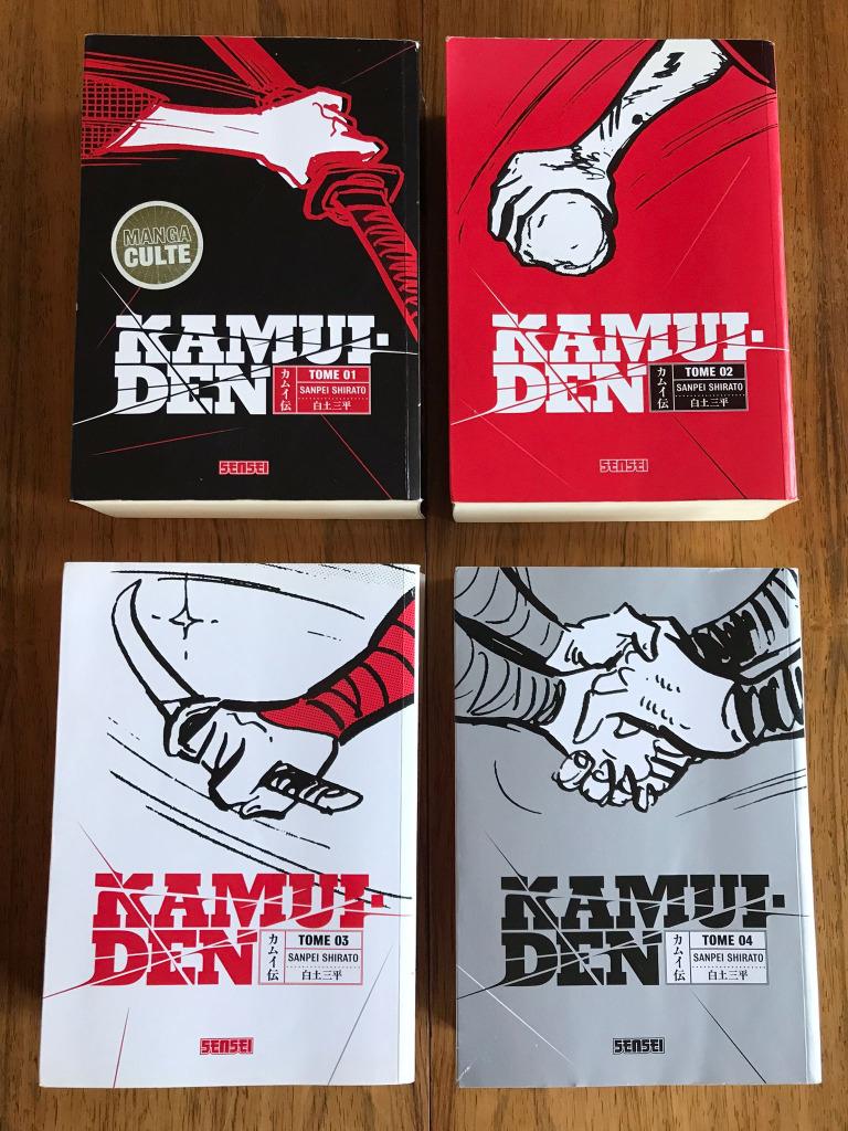 Manga  Kamui Den - Tomes 1 à 4, Ophalen, Sanpei SHIRATO, Complete serie of reeks, Europa