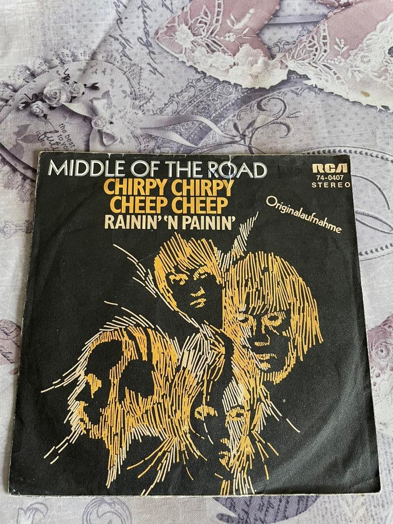 Middle of the road - chirpy chirpy  cheep cheep, Enlèvement ou Envoi