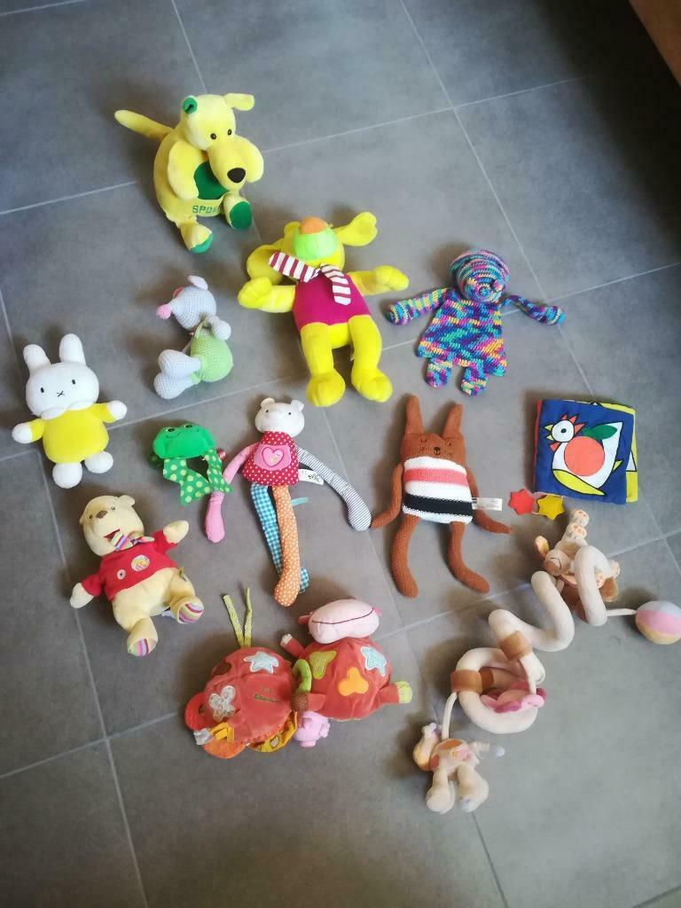 Knuffels kind en baby, Kinderen en Baby's, Speelgoed | Knuffels en Pluche, Ophalen, Gebruikt, Overige typen