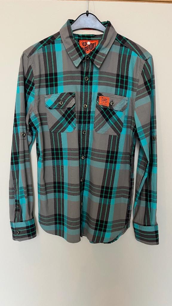 Superdry - Chemise Taille L, Ophalen, Gedragen, Superdry, Halswijdte 41/42 (L)