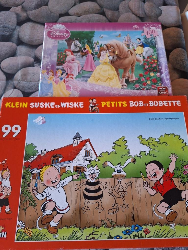 2 Puzzels 100 stukjes, Enlèvement, Comme neuf