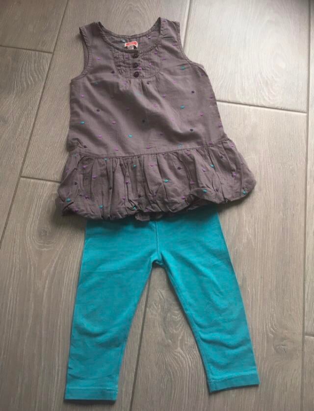 Legging met kleedje, mexx, 74, Kinderen en Baby's, Babykleding | Maat 74, Meisje, Zo goed als nieuw, Setje, Ophalen