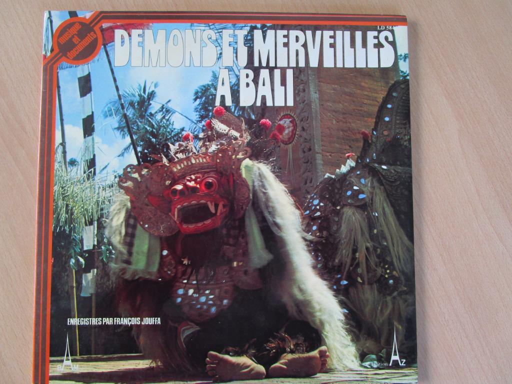 FRANCOIS JOUFFA = DEMONS ET MERVEILLES A BALI = LP, Enlèvement ou Envoi, Comme neuf, 12 pouces