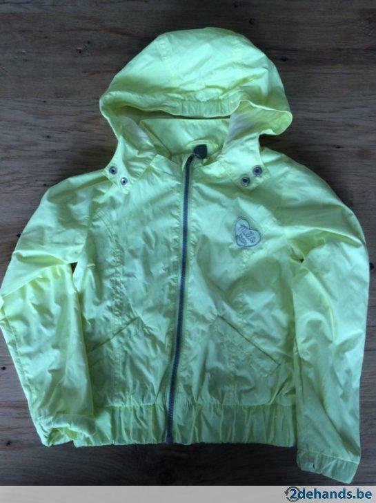 Licht fluo-geel jasje JBC- maat 116, Enlèvement, Utilisé, JBC, Manteau