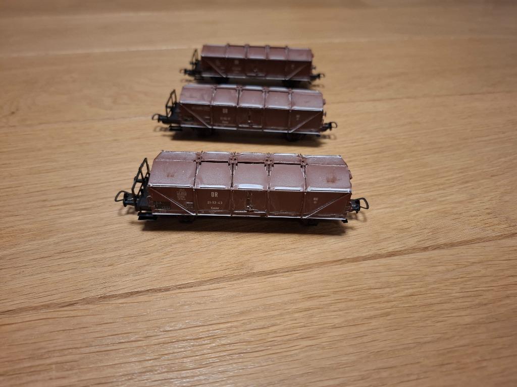 Piko 58010 - Set de 3 wagons DR, Hobby en Vrije tijd, Modeltreinen | H0, Zo goed als nieuw, Wagon, Piko, Ophalen